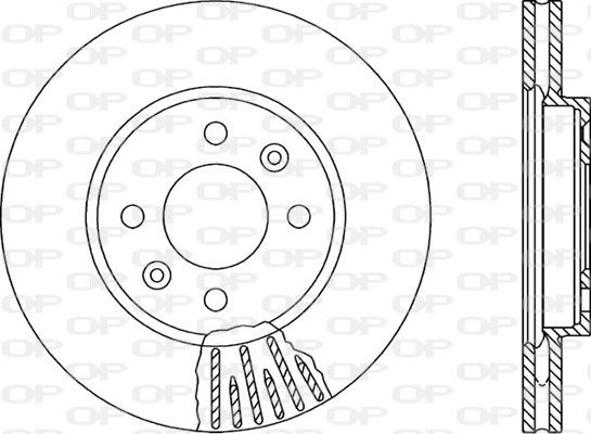 OPEN PARTS Bremžu diski BDR1476.20